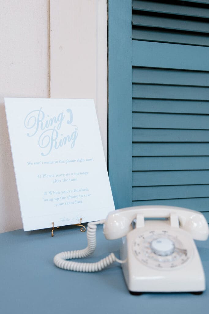Interactive guest activity for wedding