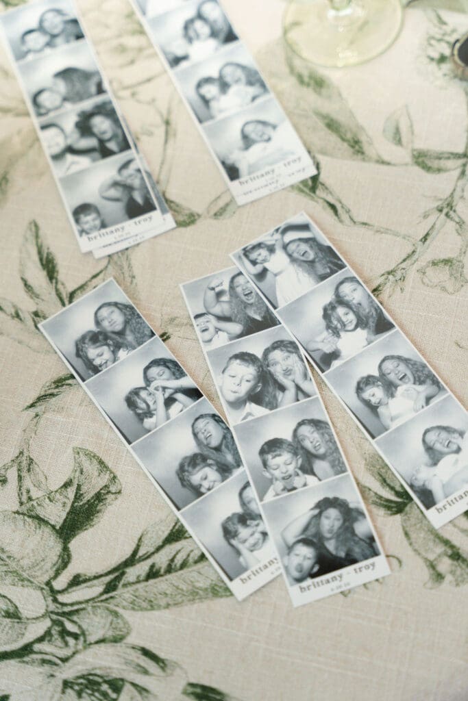 Photo booth pics from wedding