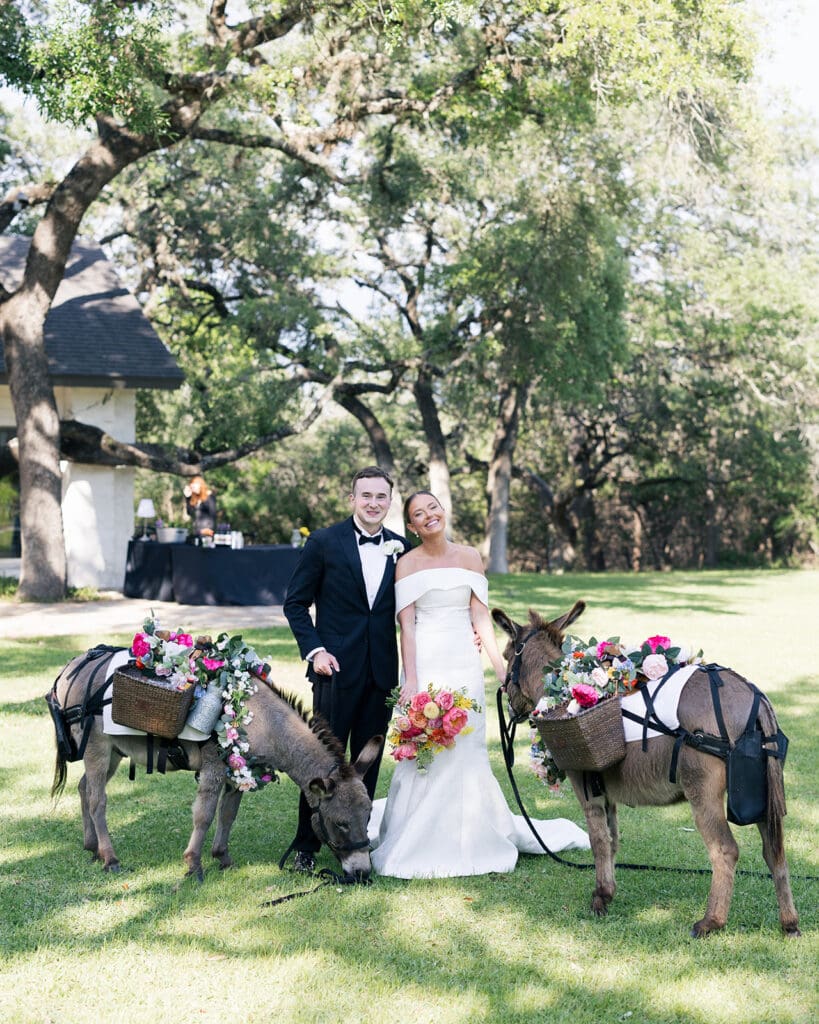 Hill Country beer donkeys