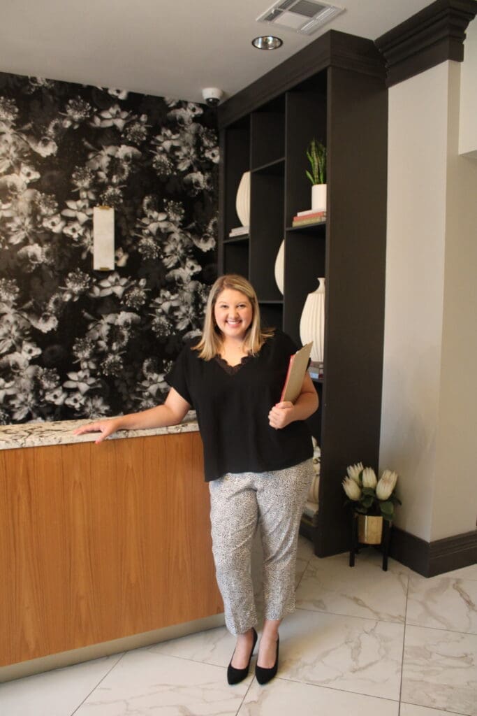 Owner of Moments by Maddie, a Texas Hill Country wedding and corporate event planning team